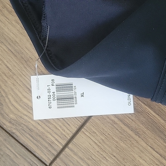 Old Navy Black Women's Keyhole Bralette Swim Top, Size Xl - Picture 6 of 6